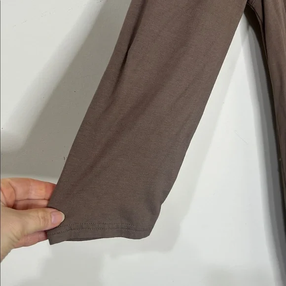 GARNET HILL Knit Trapeze Dress Taupe Brown Size XL - Picture 5 of 15